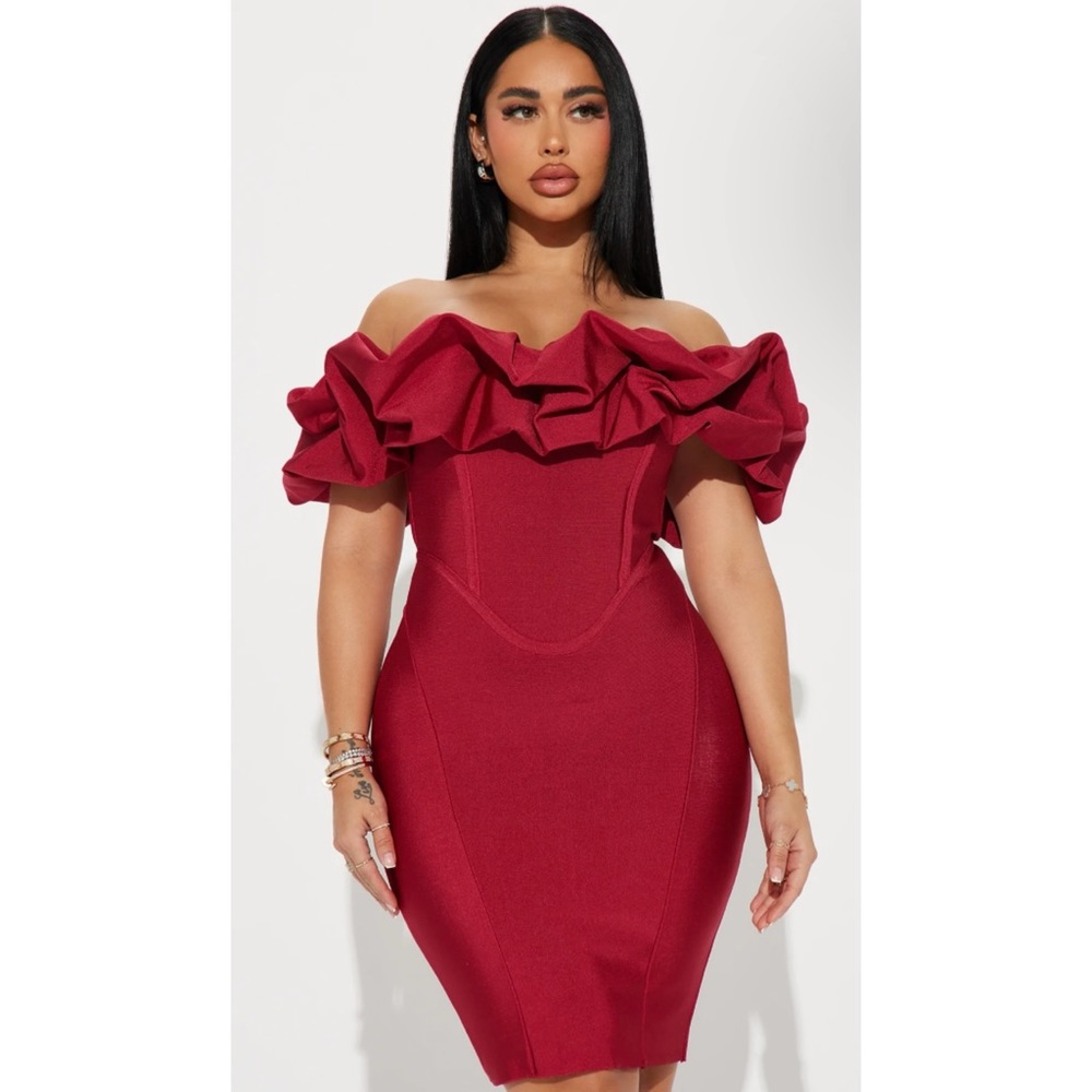 Red Bandage Dress